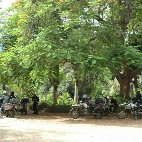 Motorradreisen Afrika Sambia fruchtbare HIV